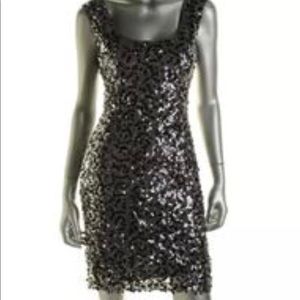 Guess Lori Cap sleeve sequin dress